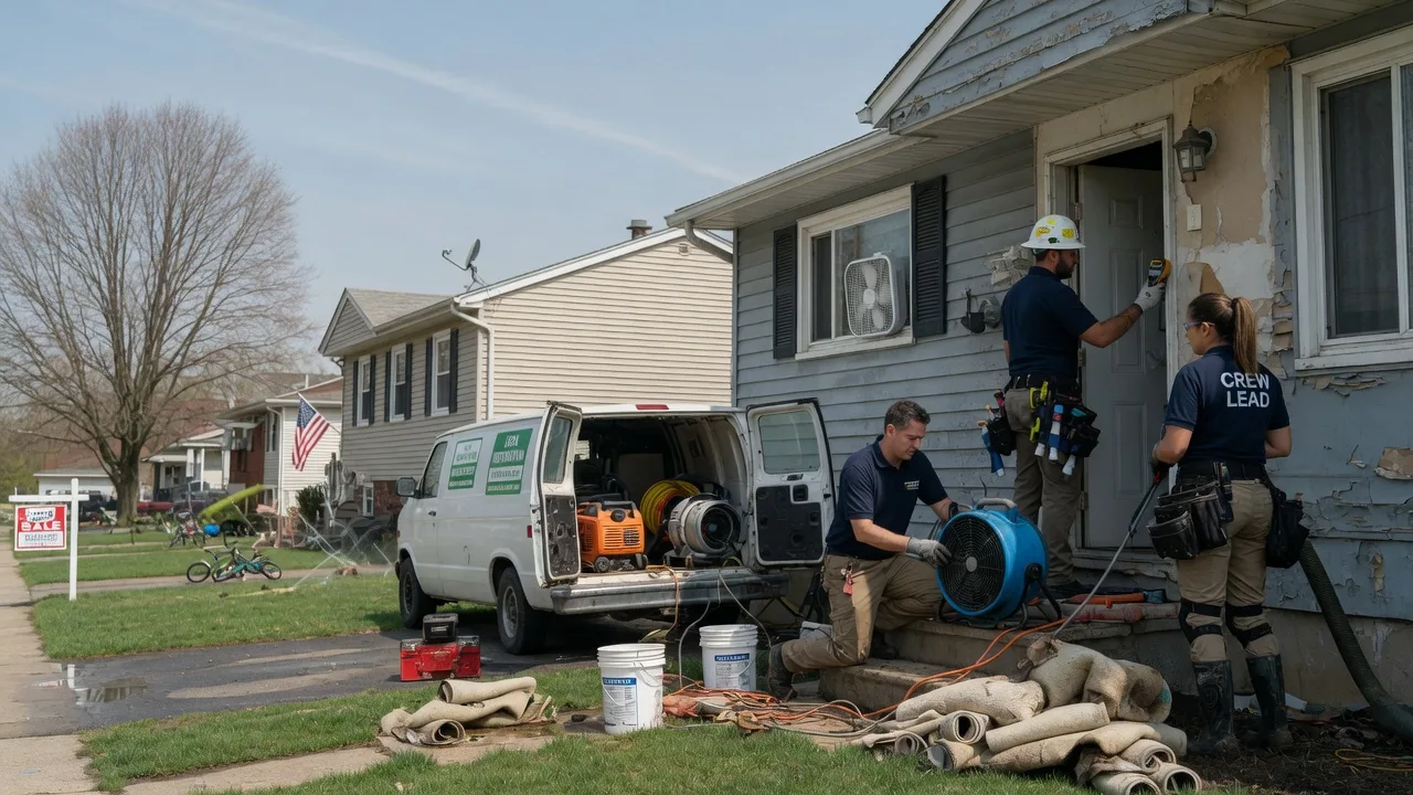 Flood Cleanup in Lafferty, OH near me