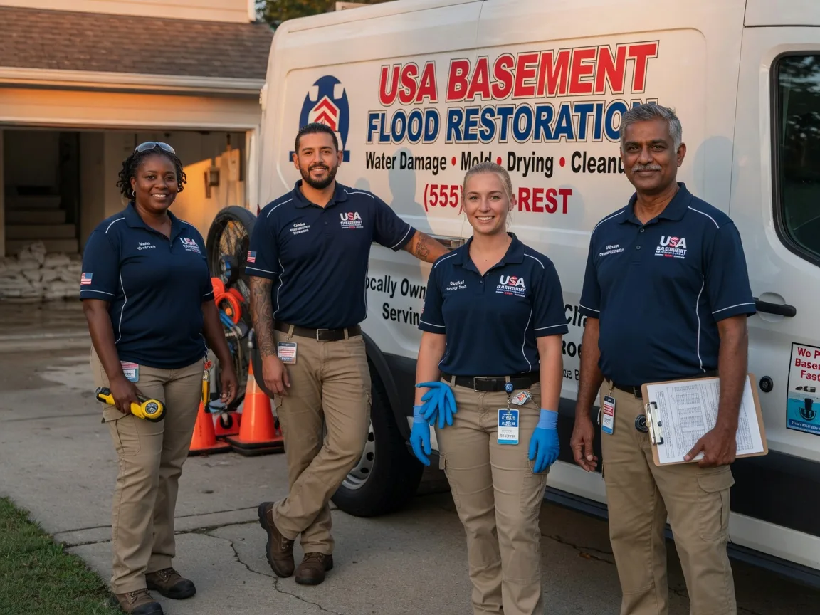 Basement Flood Cleanup company in Lafferty, OH